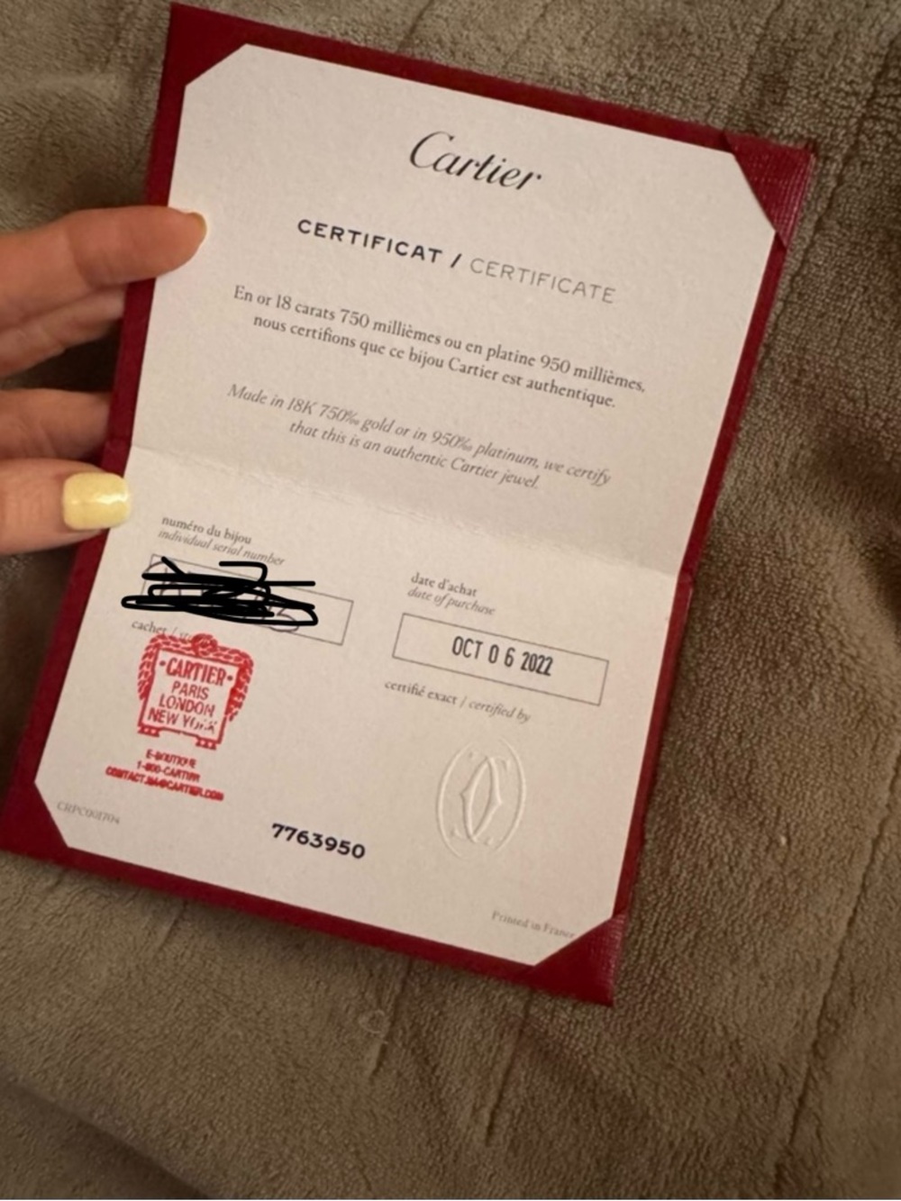 BRAND NEW Cartier Love Small 14k YG
w/ box, authentic card pic. W/video! - Picture 3 of 12